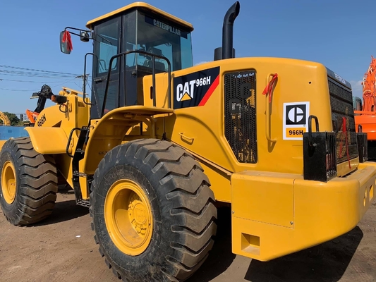 Japan Used Caterpillar Loader In Good Condition 6 Ton Cat 966F  CAT 966G 966H Wheel Loaders For Sale