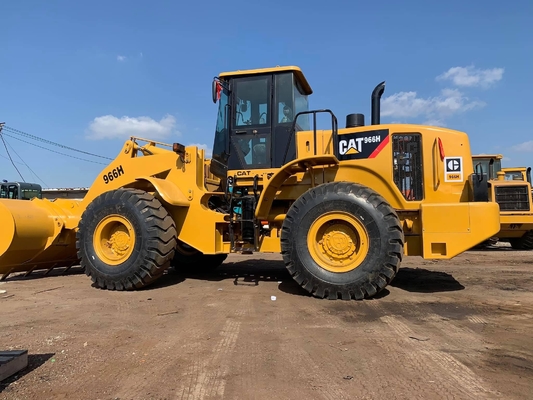 Japan Used Caterpillar Loader In Good Condition 6 Ton Cat 966F  CAT 966G 966H Wheel Loaders For Sale