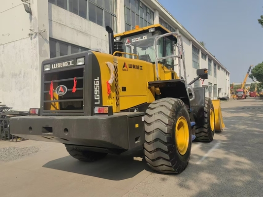 SDLG Used Construction Heavy Machinery 5 Ton loader SDLG L956L Second Hand Front wheel loaders Used SDLG Small loader