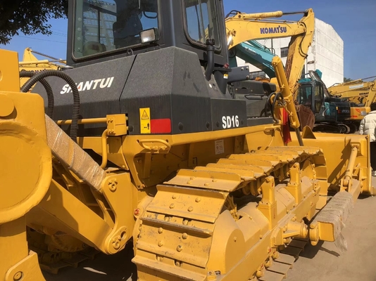 À prix réduit Shantui SD16 SD22 Bulldozer à ramper d'occasion À vendre Caterpillar Fabrication avec composant moteur de base Chine Tracteur SD22 SD32 SD16