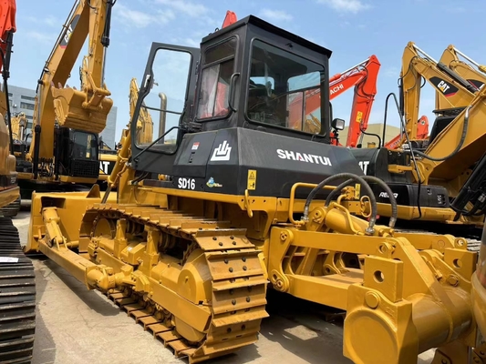 À prix réduit Shantui SD16 SD22 Bulldozer à ramper d'occasion À vendre Caterpillar Fabrication avec composant moteur de base Chine Tracteur SD22 SD32 SD16