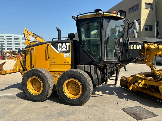 Prix pas cher Original CAT 160M Motor Grader Japon Utilisé Caterpillar 160M en bon état