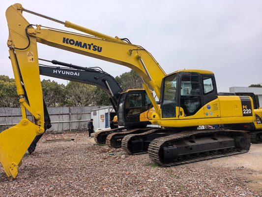 Utilisé Komatsu Pc200-7 Japon 20 tonnes Excavateur à chenille Chargeur à haut rendement