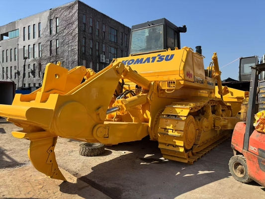 Vente à chaud de Komatsu D375A Bulldozer d'occasion Composants de base d'origine Moteur Moteur de roulement en bon état Prix bas